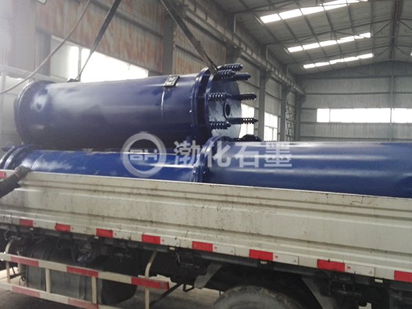 石墨换热气设备如期发往江苏客户